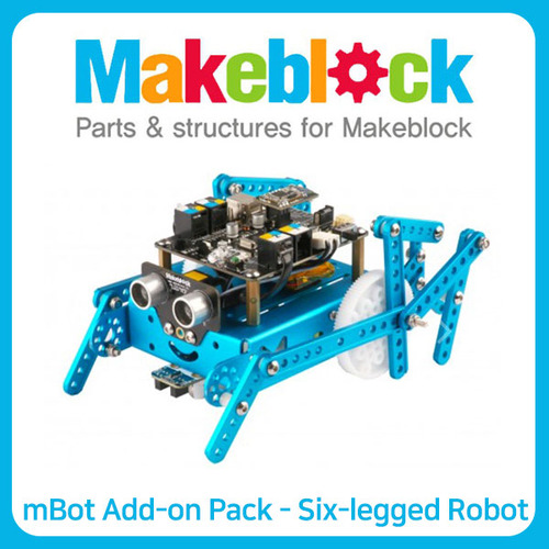 (mBot Add on Pack Six legged Robot) 엠봇 확장팩/에드온/다리/메이크블럭로봇/메이크블록